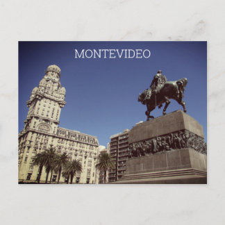 Montevideo Platz Postkarte