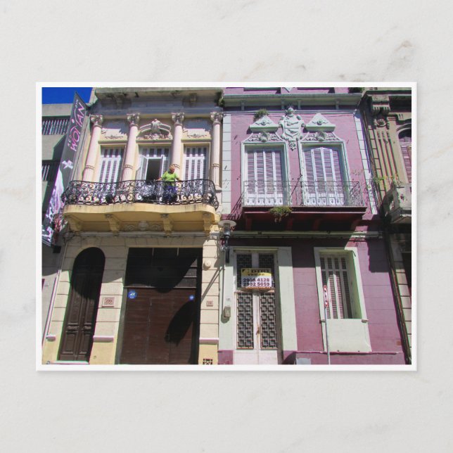 Montevideo Postkarte (Vorderseite)