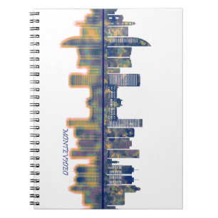 Montevideo Skyline Notizblock