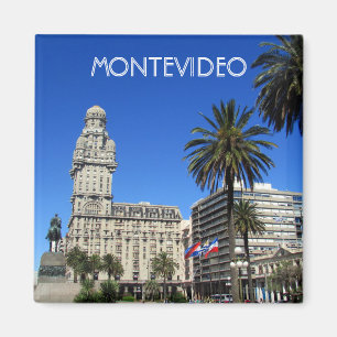 Montevideo unabhändencia Platz Magnet