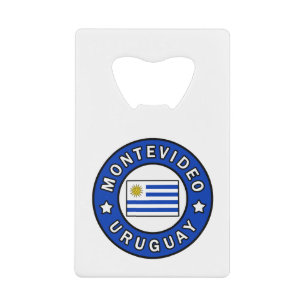 Montevideo Uruguay Geldbeutel Flaschenöffner