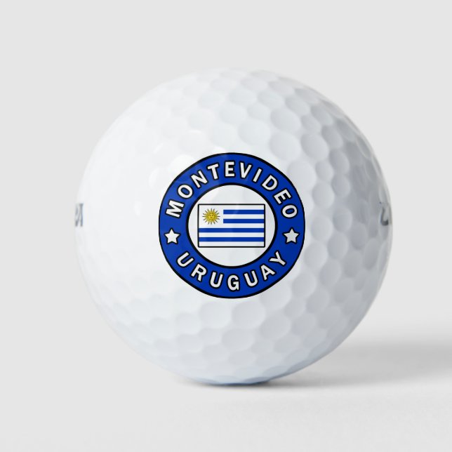 Montevideo Uruguay Golfball (Vorderseite)
