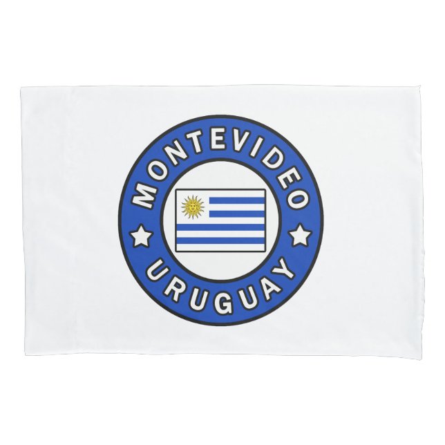 Montevideo Uruguay Kissenbezug (Vorderseite)