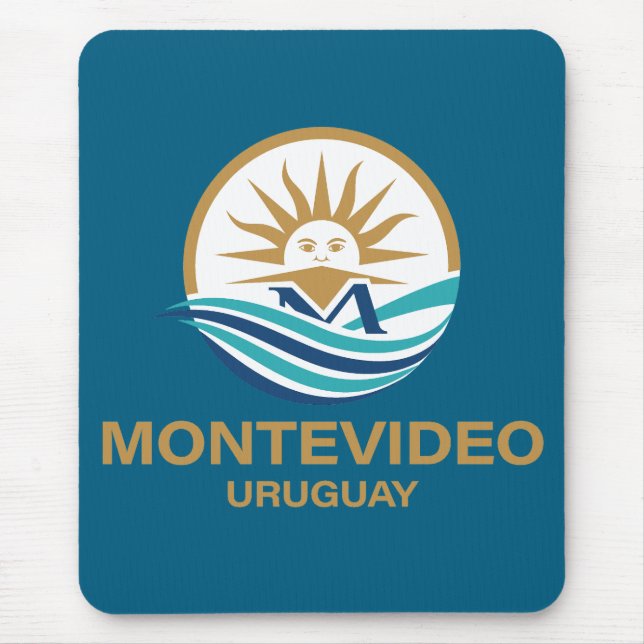 Montevideo Uruguay South America Mousepad (Vorne)