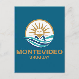 Montevideo Uruguay South America Postkarte