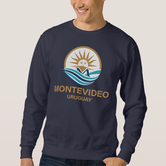 Montevideo Uruguay South America Sweatshirt (Vorderseite)