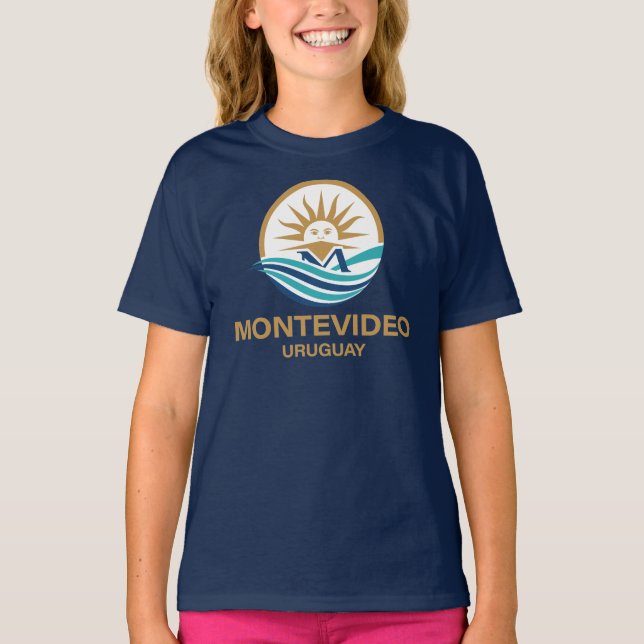 Montevideo Uruguay South America T-Shirt (Vorderseite)