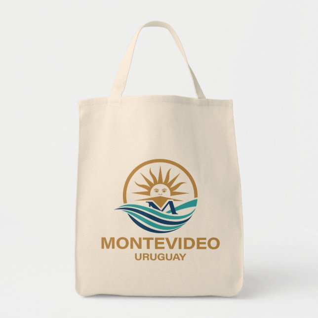 Montevideo Uruguay South America Tragetasche (Vorne)