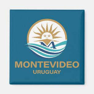 Montevideo Uruguay Südamerika Magnet