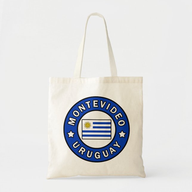 Montevideo Uruguay Tragetasche (Vorne)