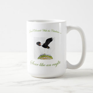 Montez comme une tasse d'Eagle