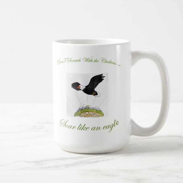 Montez comme une tasse d'Eagle (Droite)