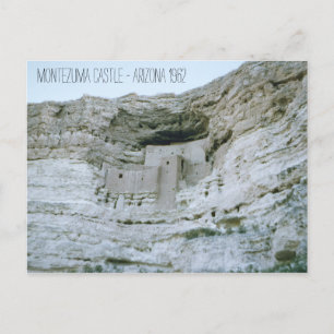 Montezuma Castle National Monument 1962 Postkarte