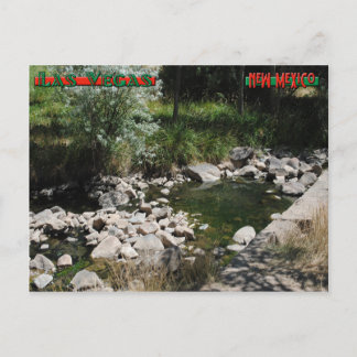 Montezuma Hot Springs Postkarte