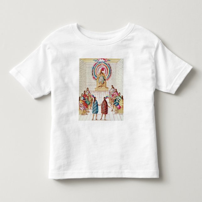 Montezuma II und sein Rat Kleinkind T-shirt (Vorderseite)