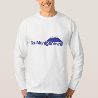 Montgenevre gehen langes Hülsen-T-Shirt T-Shirt