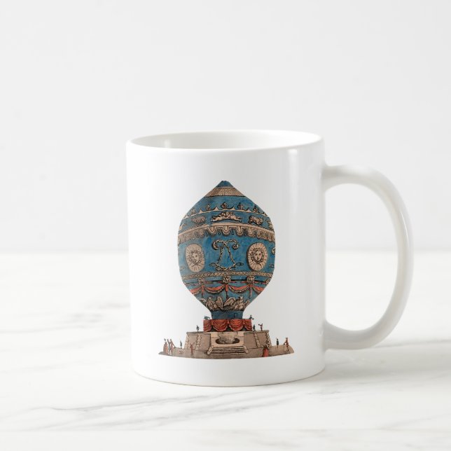 Montgolfier Aerostatique Heißluftballon Kaffeetasse (Rechts)