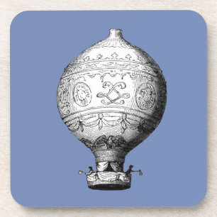 Montgolfier Vintager Heißluftballon Untersetzer