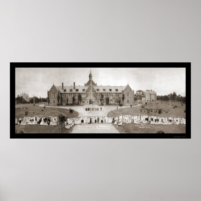 Montgomery, AL Womans Foto 1918 Poster (Vorne)