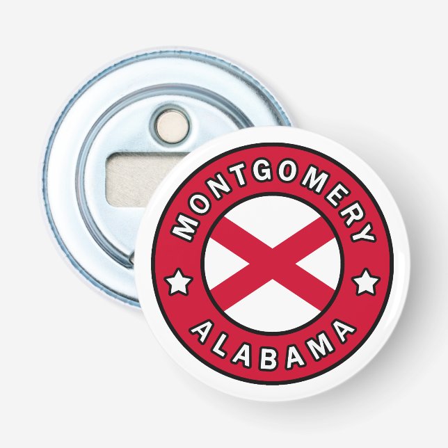Montgomery Alabama Flaschenöffner (Vorderseite)