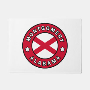 Montgomery Alabama Fußmatte