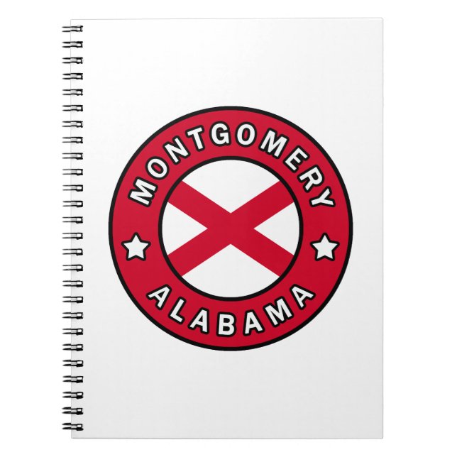 Montgomery Alabama Notizblock (Vorderseite)