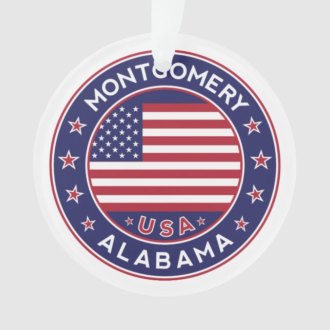 Montgomery, Alabama Ornament (Vorderseite)