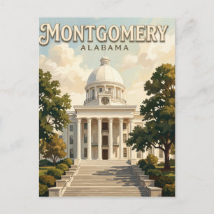 Montgomery Alabama Postkarte