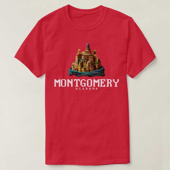 Montgomery Alabama T-Shirt (Design vorne)