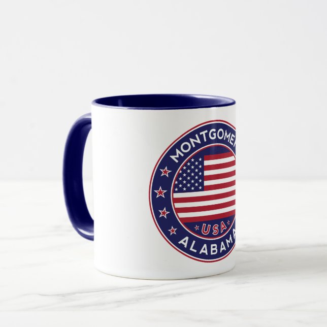 Montgomery, Alabama Tasse (Vorderseite Links)