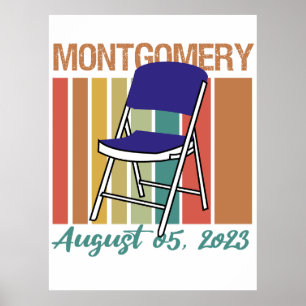 Montgomery Brawl Folding August 5 2023 Poster