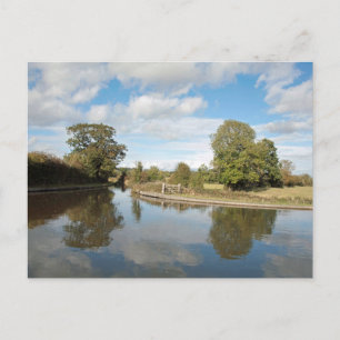 Montgomery Canal Shropshire Postkarte
