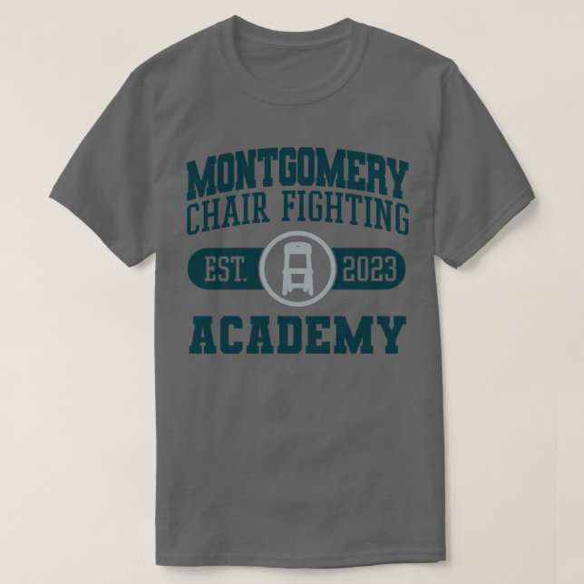 Montgomery Chaire Académie de combat TShirt (Design devant)