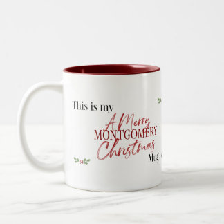 Montgomery Christmas Mug