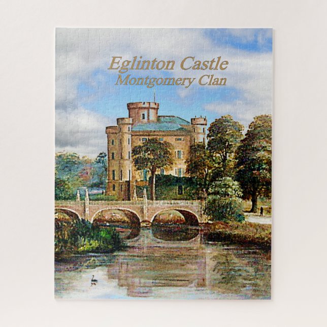 Montgomery Clan Burg Eglinton Puzzle (Vertikal)