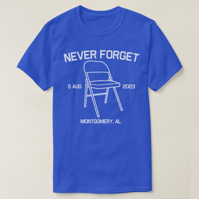 Montgomery Folding Chair TShirt (Design vorne)