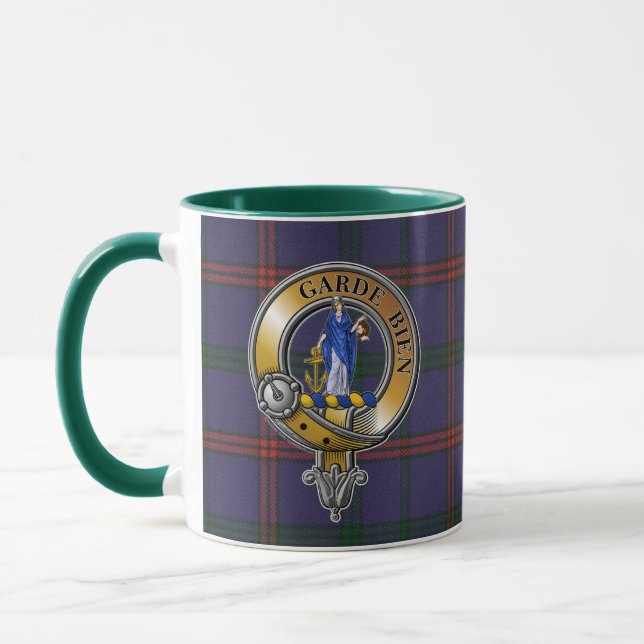 Montgomery Tartan & Abzeichen Tasse (Links)