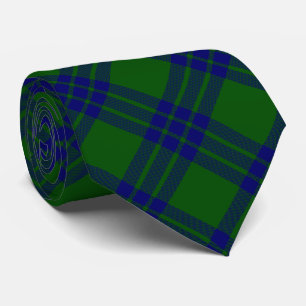 Montgomery tartan green blue kariert krawatte