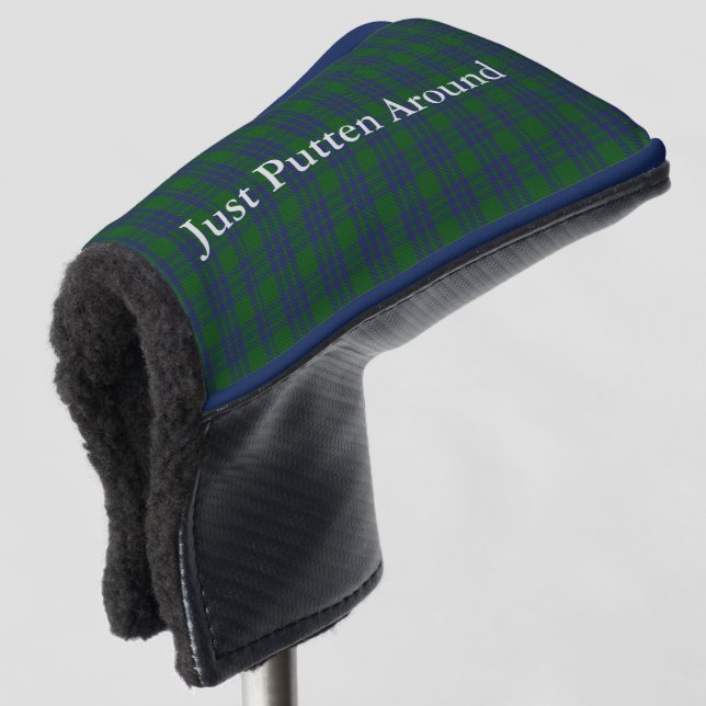 Montgomery Tartan Kariert Putter Cover Golf Headcover (3/4 Vorderseite)