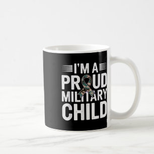 Month Military Child Costume Im Proud Military Chi Kaffeetasse