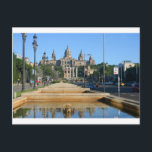 Montjuic, Barcelona, españa Postkarte<br><div class="desc">Montjuic,  Barcelona,  españa</div>