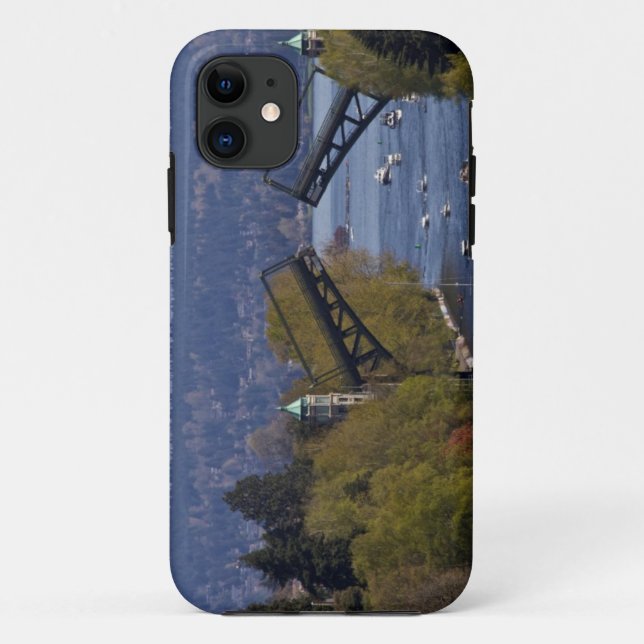 Montlake-Brücke und Cascade-Gebirge Case-Mate iPhone Hülle (Rückseite)