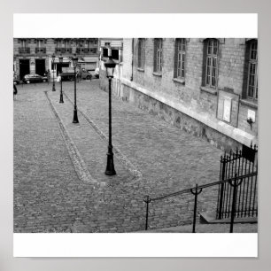 Montmartre Courtyard Poster