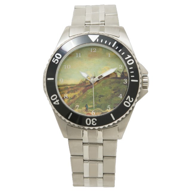 Montmartre, die Mills von Van Gogh. Armbanduhr (Vorderseite)