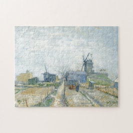Montmartre Mills und Gemüsegärten von Van Gogh