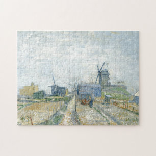 Montmartre Mills und Gemüsegärten von Van Gogh
