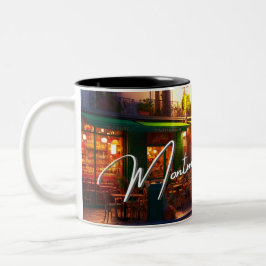 Montmartre, Paris Zwei-Tone-Tasse Zweifarbige Tasse