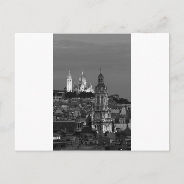 Montmartre Postkarte (Vorderseite)