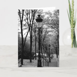 Montmartre Schritte Karte
