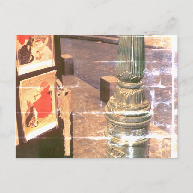 Montmartre, Toulouse-Lautrec Postkarte (Vorderseite)